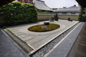 Zen garden at Daitokuji