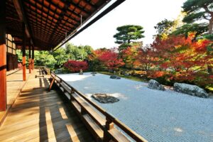 Zen garden at Shokokuji