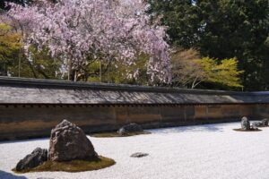 Zen garden at Ryoanji
