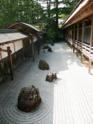 zen garden in Kongobuji-temple